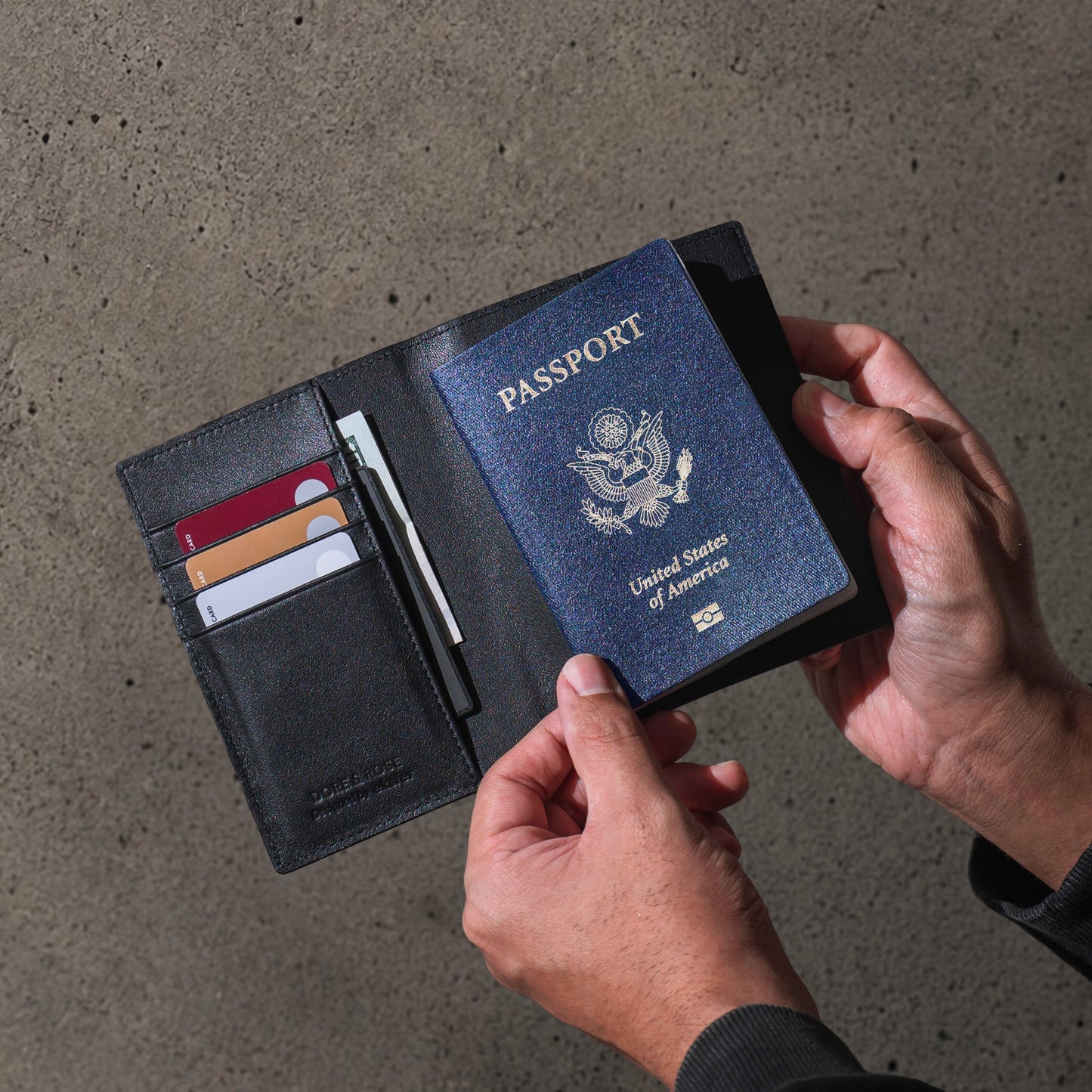 Trackable Passport Wallet Ekster x Dore & Rose